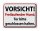 Blechschild Hinweis 40x30cm Vorsicht Freilaufender Hund