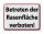 Blechschild Hinweis 40x30cm Betreten Rasenfläche verboten