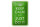 Blechschild Spruch 12x18cm Keep Calm and just do it
