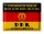 Blechschild Spruch 40x30cm alter Mann DDR aufgewachsen