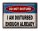 Blechschild Spruch 40x30cm do not disturb I am disturbed