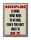 Blechschild Spruch 30x40cm Discipline is doing what needs