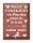 Blechschild Spruch 30x40cm Vertrauen eines Pferdes Freund