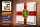 Blechschild Flagge Alderneys 40x30cm Flag of Alderney
