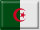 Blechschild Flagge Algerien 40x30cm Flag of Algeria