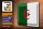 Blechschild Flagge Algerien 40x30cm Flag of Algeria