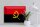 Blechschild Flagge Angolas 40x30cm Flag of Angola