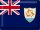 Blechschild Flagge Anguillas 40x30cm Flag of Anguilla