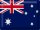 Blechschild Flagge Australien 40x30cm Flag of Australia