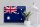 Blechschild Flagge Australien 40x30cm Flag of Australia