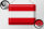 Blechschild Flagge Österreich 40x30cm Flag of Austria