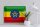 Blechschild Flagge Äthiopien 40x30cm Flag of Ethiopia