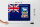 Blechschild Flagge Falklandinseln 40x30cm Falkland Islands