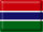 Blechschild Flagge Gambia 40x30cm Flag of the Gambia