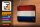 Blechschild Flagge 18x12cm Niederlande Holland Fahne