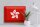 Blechschild Flagge Hongkong 40x30cm Flag of Hong Kong