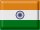 Blechschild Flagge Indien 40x30cm Flag of India