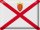 Blechschild Flagge Jersey 40x30cm Flag of Jersey
