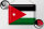Blechschild Flagge Jordanien 40x30cm Flag of Jordan