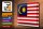 Blechschild Flagge Malaysia 40x30cm Flag of Malaysia