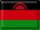 Blechschild Flagge Malawi 40x30cm Flag of Malawi