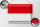 Blechschild Flagge Monaco 40x30cm Flag of Monaco