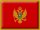 Blechschild Flagge Montenegro 40x30cm Flag of Montenegro