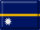 Blechschild Flagge Nauru 40x30cm Flag of Nauru