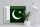 Blechschild Flagge Pakistan 40x30cm Flag of Pakistan