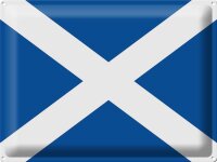 Blechschild Flagge Schottland 40x30cm Flag of Scotland