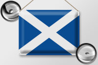 Blechschild Flagge Schottland 40x30cm Flag of Scotland