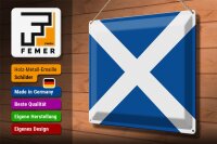Blechschild Flagge Schottland 40x30cm Flag of Scotland