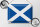 Blechschild Flagge Schottland 40x30cm Flag of Scotland