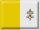Blechschild Flagge Vatikanstadt 40x30cm Flag Vatican City
