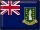 Blechschild Flagge Britische Jungferninseln 40x30cm Retro