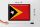 Blechschild Flagge Osttimor 40x30cm Retro Flag East Timor