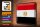 Blechschild Flagge Ägypten 40x30cm Retro Flag of Egypt