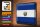 Blechschild Flagge El Salvadors 40x30cm Retro El Salvador