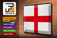 Blechschild Flagge England 40x30cm Retro Flag of England