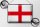 Blechschild Flagge England 40x30cm Retro Flag of England