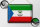 Blechschild Flagge Äquatorialguinea 40x30cm Retro Flag