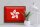 Blechschild Flagge Hongkong 40x30cm Retro Flag Hong Kong