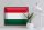 Blechschild Flagge Ungarn 40x30cm Retro Flag of Hungary