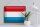 Blechschild Flagge Luxemburg 40x30cm Retro Flag Luxembourg