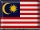 Blechschild Flagge Malaysia 40x30cm Retro Flag of Malaysia
