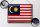 Blechschild Flagge Malaysia 40x30cm Retro Flag of Malaysia