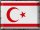 Blechschild Flagge Nordzypern 40x30cm Retro Flag