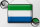 Blechschild Flagge Sierra Leones 40x30cm Retro Sierra Leone