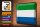 Blechschild Flagge Sierra Leones 40x30cm Retro Sierra Leone