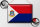 Blechschild Flagge Sint Maarten 40x30cm Retro Sint Maarten